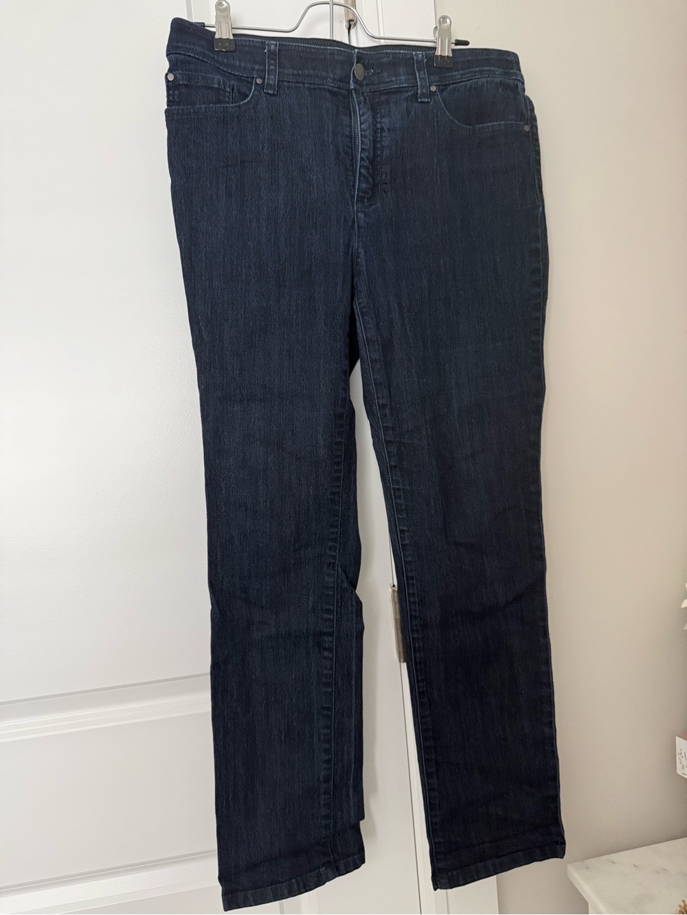 Chico's Dark Indigo Straight Leg Jeans